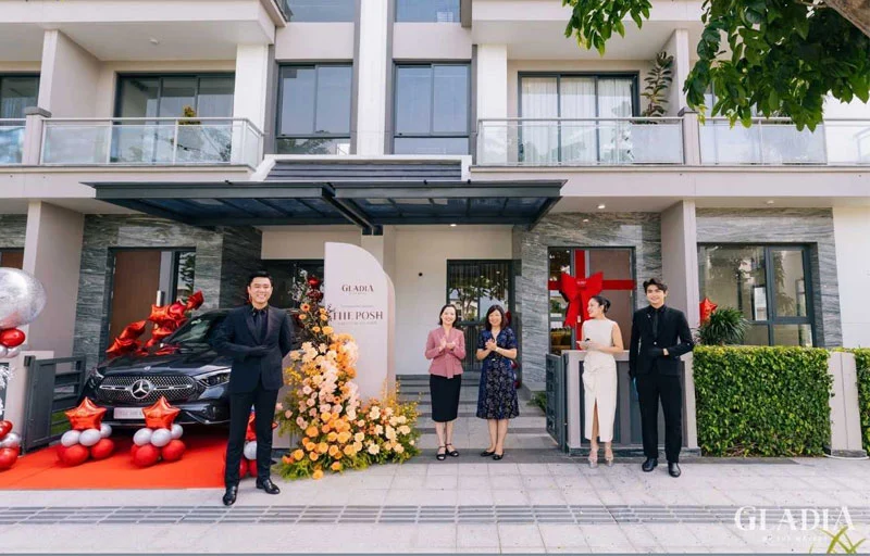 Sự kiện khai trương nhà mẫu GLadia By The Waters phân khu The Posh
