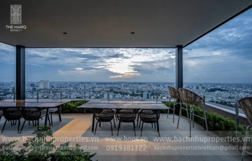 Sân BBQ The MarQ Quận 1