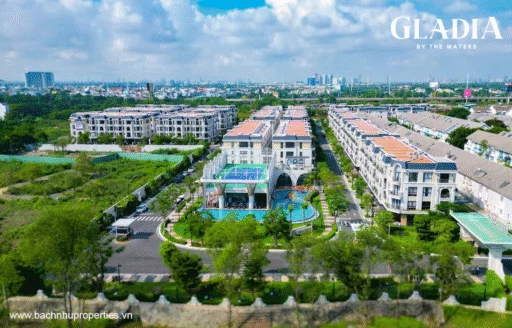 Hình ảnh thực tế Dự Án Gladia by The Waters