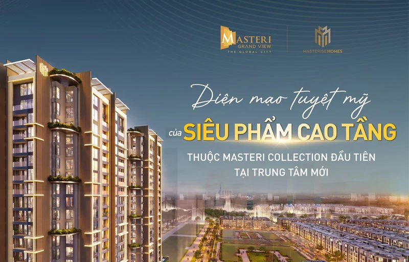 Phối ảnh dự án căn hộ Masteri Grand View