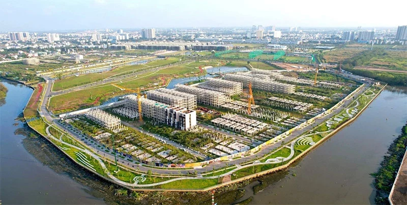 phối cảnh phân khu SOLA giai đoạn 1