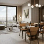Căn hộ 1 phòng ngủ Lumière Midtown The Global City