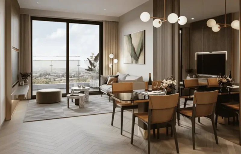 Căn hộ 1 phòng ngủ Lumière Midtown The Global City