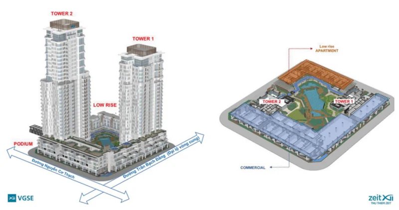 Thu Thiem Zeit River thiết kế bởi Công ty TNHH Vietnam GS Enterprise
