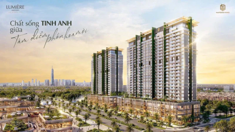 Tổng quan căn hộ 1 phòng ngủ Lumière Midtown