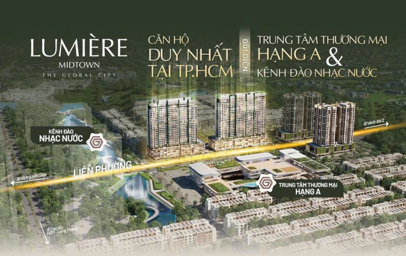 Ưu điểm vượt trội của Mã căn 2PN Lumière Midtown A.2x.06