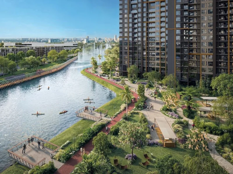 5 điểm thiết kế nổi bật Masteri Park Place: Hệ thống tiện ích nội khu đan xen – Phong cách Resort 5 sao