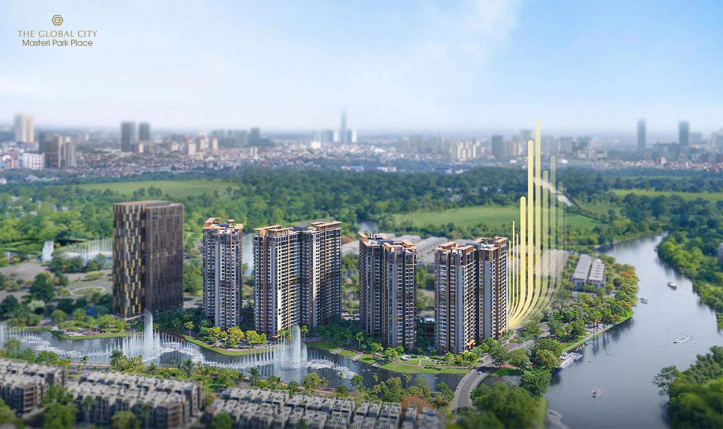 Tổng quan dự án Masteri Park Place Tòa CT5 The Global City - Bách Như Properties