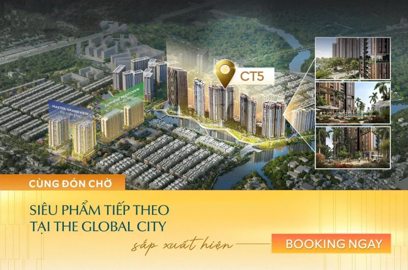 Quy mô CT5 The Global City Thủ Đức