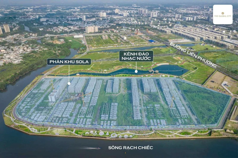 Tiến độ SOLA The Global City khi nào bàn giao?