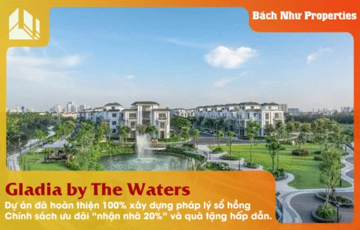 Bàn Giao Gladia by The Waters Tháng 112025 thông tin chi tiết