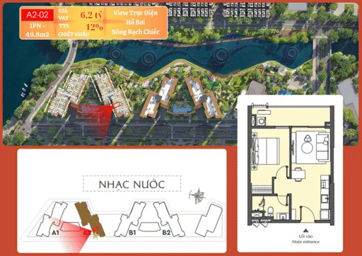 Cập nhật giá bán Tòa A Masteri Park Place 2