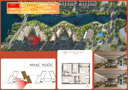 Cập nhật giá bán Tòa A Masteri Park Place 4