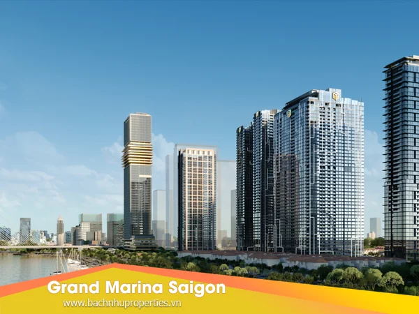 Grand Marina Saigon – Biểu tượng hàng hiệu bên sông Sài Gòn