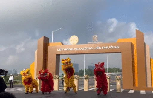 Lễ thông xe đường Liên Phường chính thức diễn ra – Khu Đông rực rỡ ngày bứt phá hạ tầng 2025