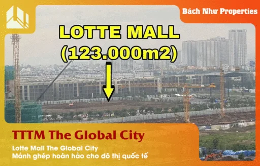 Lotte Mall The Global City – Mảnh ghép hoàn hảo cho đô thị quốc tế