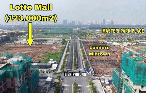 Lotte Mall The Global City – Trung tâm thương mại 123.000m² khu Đông bứt phá 2025