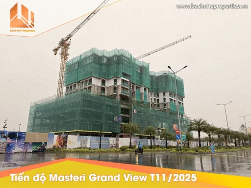 Tiến độ Masteri Grand View T112025 - Bách Như Properties