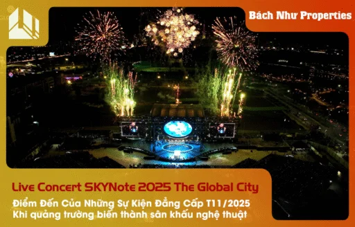 Live Concert SKYNote 2025 The Global City – Khi quảng trường biến thành sân khấu nghệ thuật