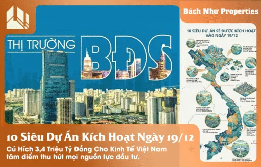 10 siêu dự án kích hoạt ngày 19/12