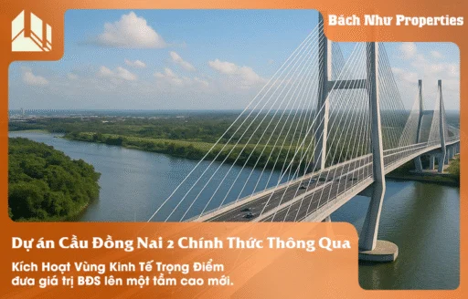 Dự án Cầu Đồng Nai 2 Chính Thức Thông Qua – Đòn Bẩy Hàng Chục Nghìn Tỷ Kích Hoạt Vùng Kinh Tế Trọng Điểm