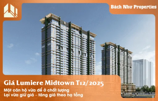 giá LUMIERE Midtown cập nhật T12/2025