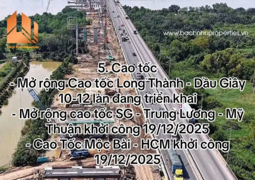 Hạ tầng liên vùng Miền Nam 2026