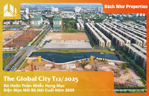The Global City đã hoàn thiện nhiều hạng mục