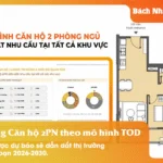 Tiềm Năng Căn Hộ 2PN Theo Mô Hình TOD