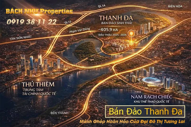 Bán Đảo Thanh Đa Mảnh Ghép Hoàn Hảo Của Đại Đô Thị Tương Lai - Bách Như Properties