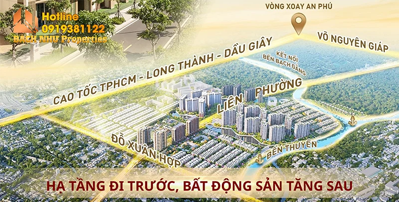 Bức tranh hạ tầng The Global City - Bách Như Properties