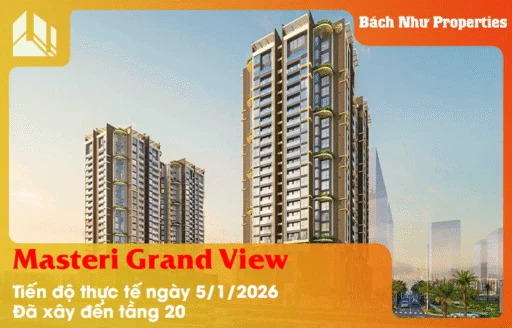 Hinh anh Masteri Grand View đã xây tới tầng 20