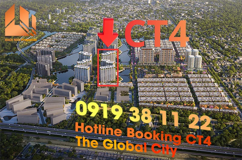 Hotline Booking CT4 The Global City 0919 38 11 22 - Bách Như Properties
