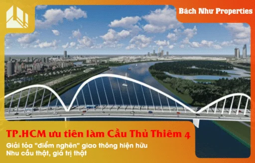 TP.HCM ưu tiên làm Cầu Thủ Thiêm 4