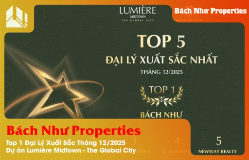 Bách Như Properties Top 1 đại lý Lumière Midtown