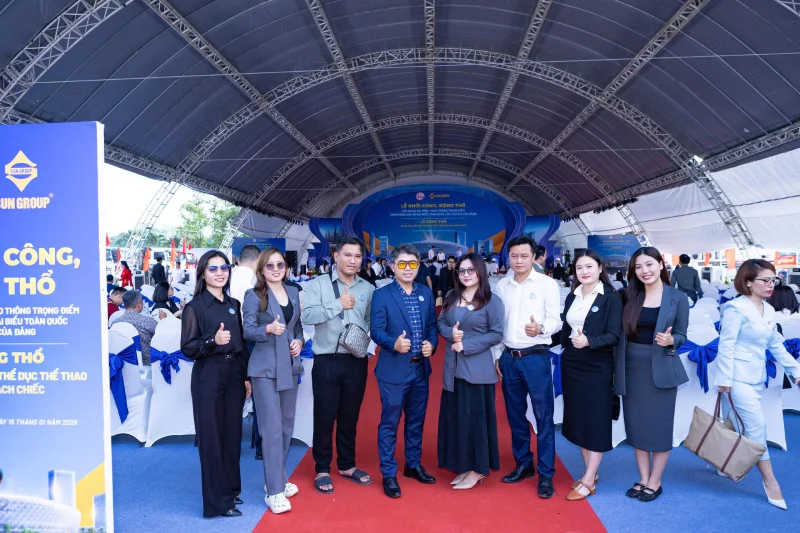 Bách Như Properties tại Lễ khởi công động thổ khu TDTD Rạch Chiếc