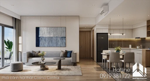 Phối cảnh Nội Thất Cosmo Central