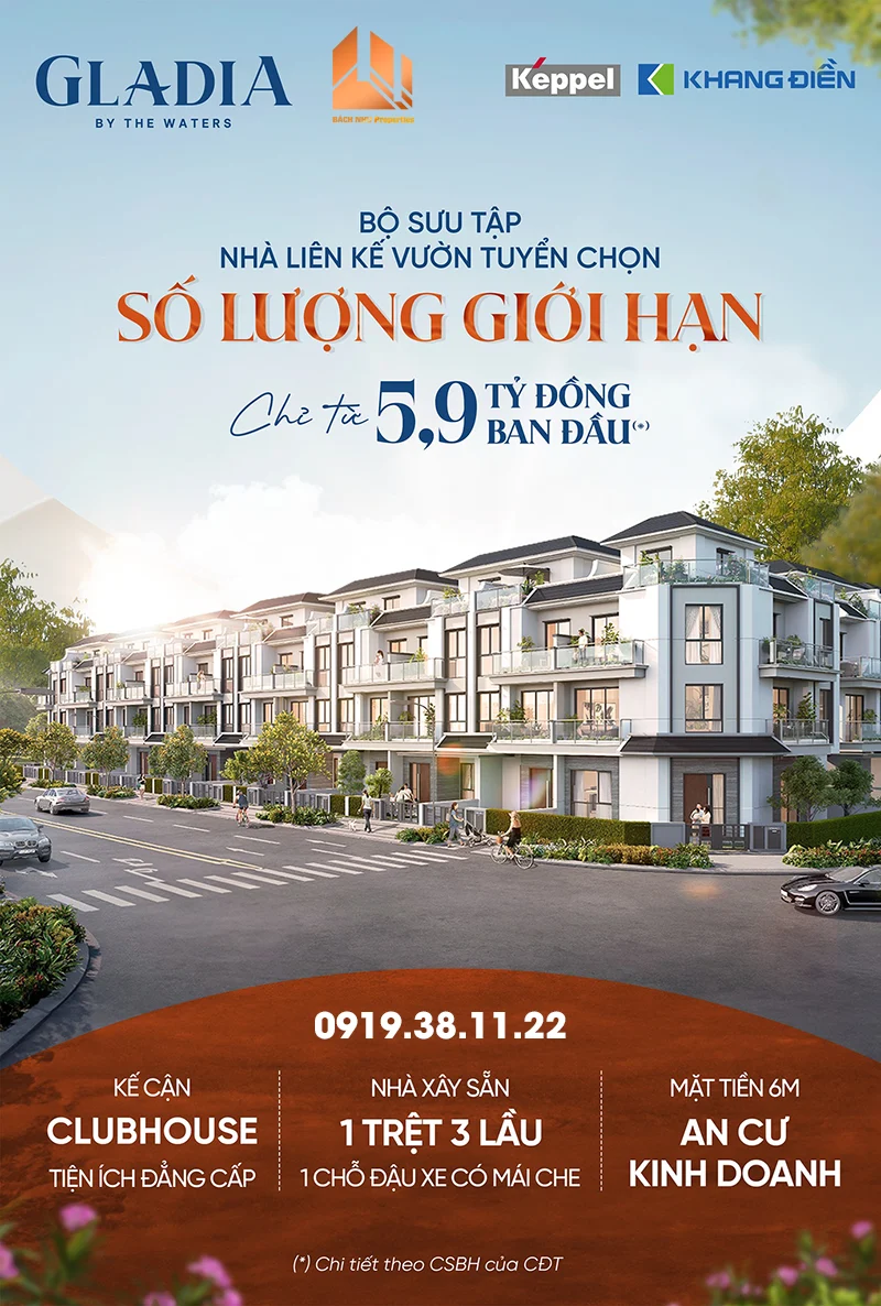 Gladia Khang Điền Tọa Độ Lõi Khu Đông - Bách Như Properties