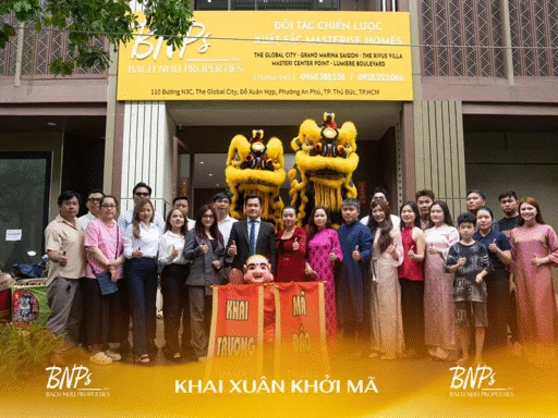Lễ khai trương đầu năm Bách Như Properties.