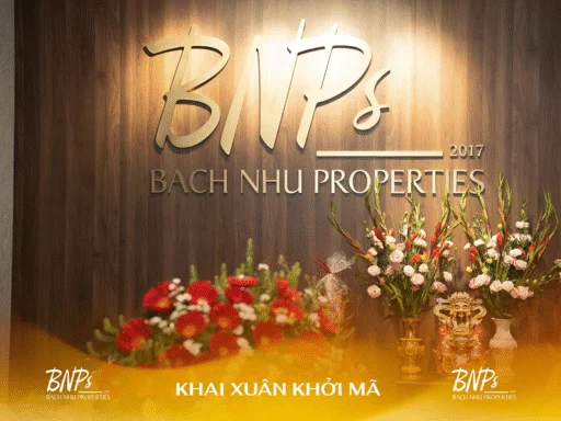 Lễ khai trương đầu năm Bách Như Properties.