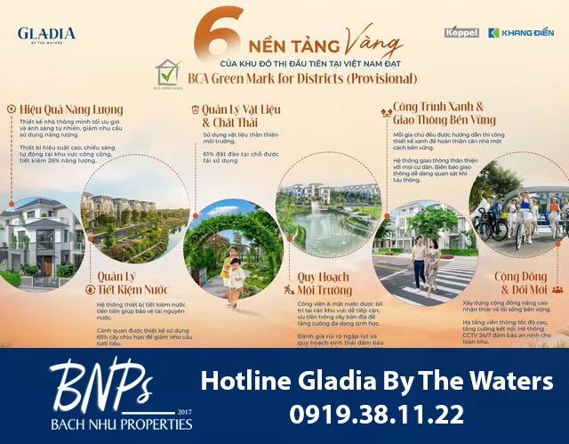 Hotline Gladia By The Waters - Bách Như Properties - BNPs