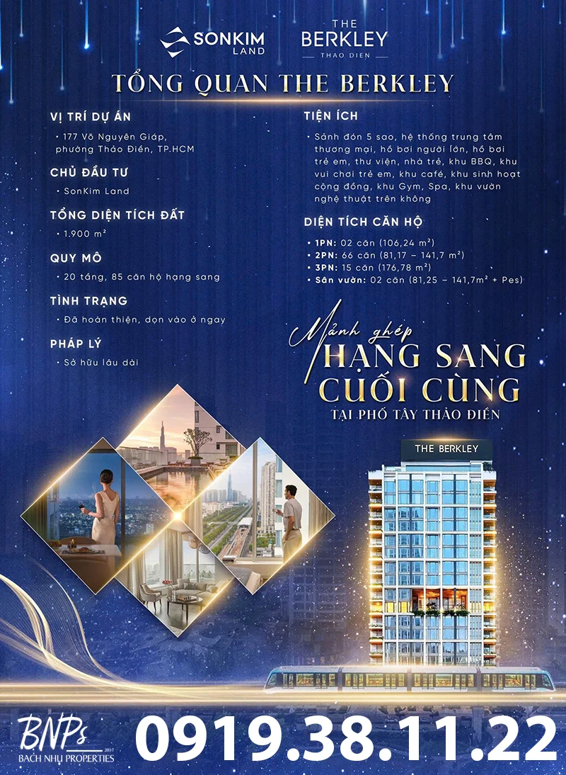 The Berkley gần tuyến Metro có ồn không - Bách Như Properties - BNPs