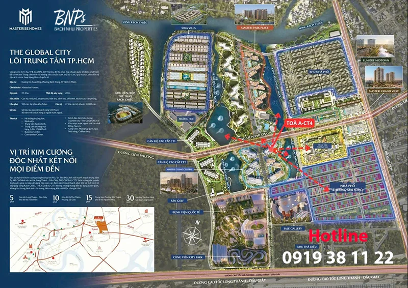 The Global City lõi trung tâm TPHCM - Bách Như Properties - BNPs