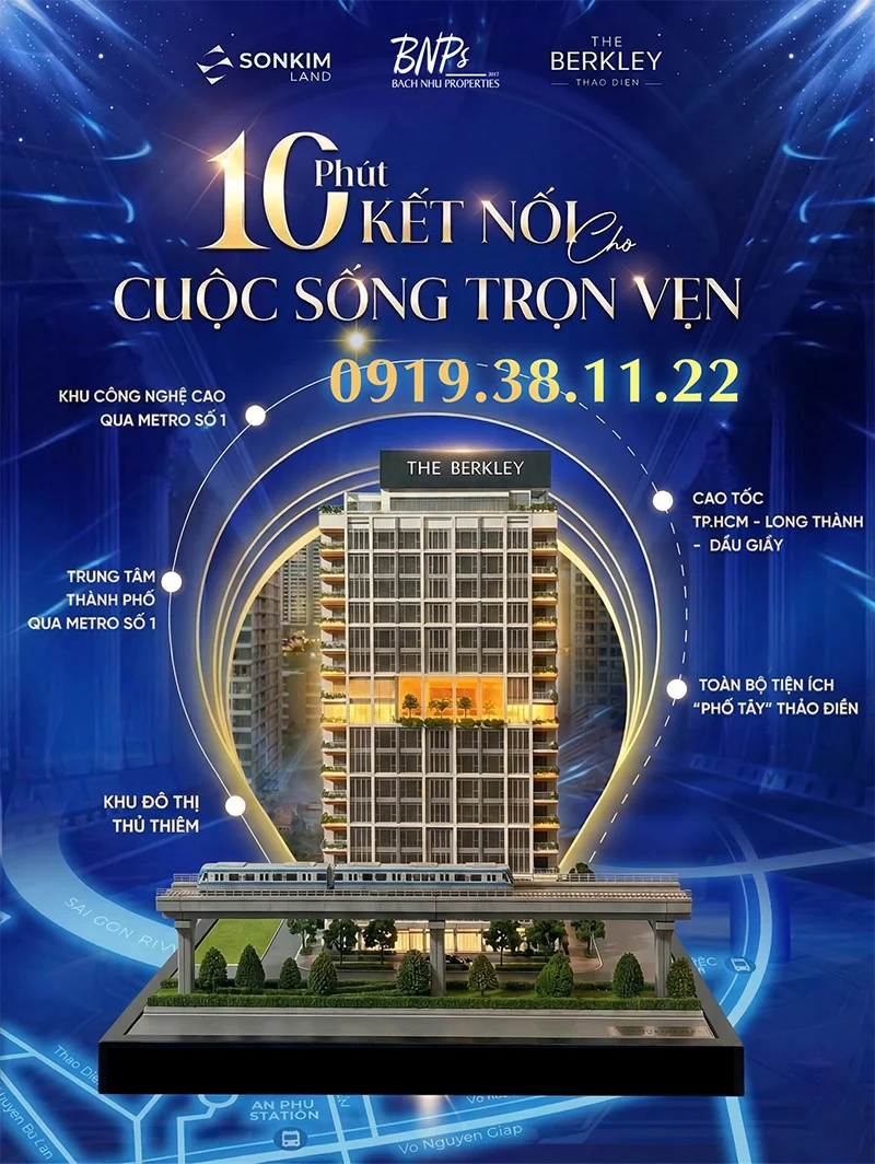 Ưu đãi booking The Berkley - Bách Như Properties - BNPs