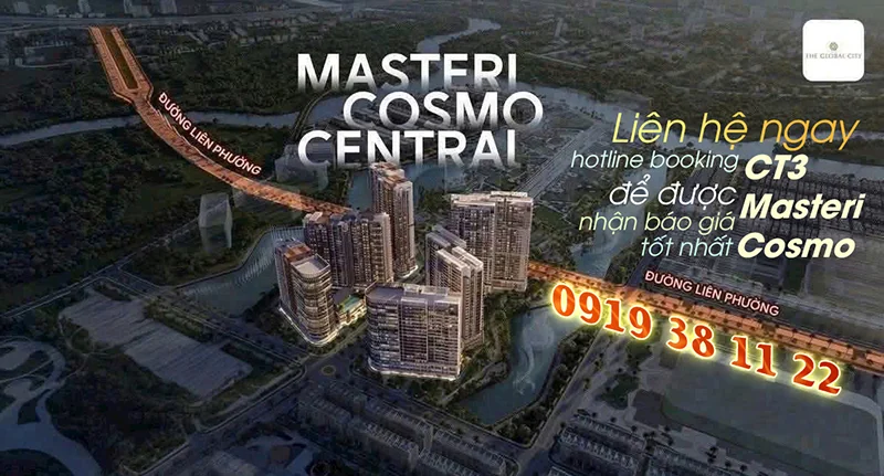 Bách Như Properties - BNPs - Chính thức nhận Booking CT3 Masteri Cosmo Central