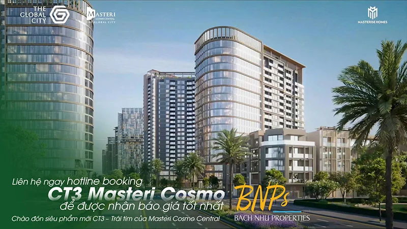 otline booking CT3 Masteri Cosmo - Bách Như Properties - BNPs