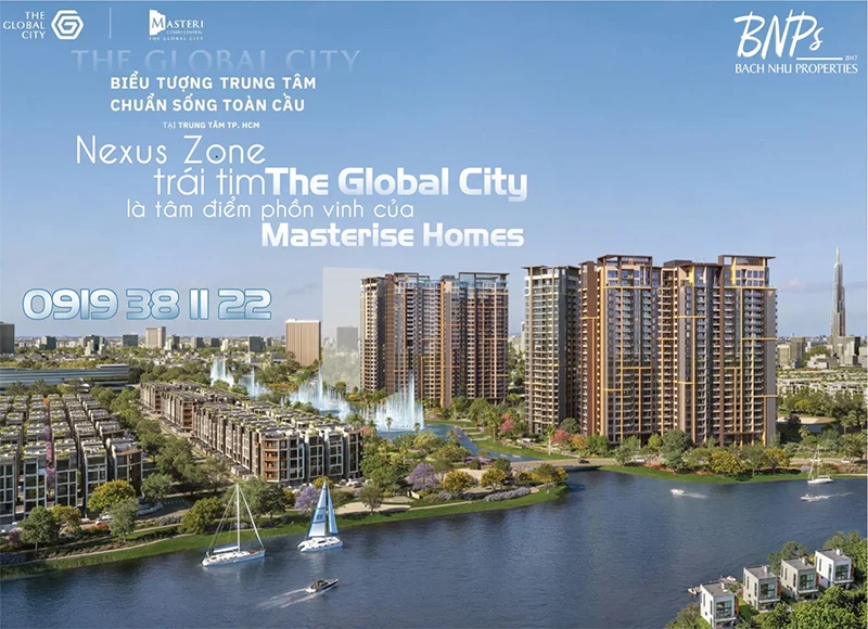 Nexus Zone trái tim The Global City - Bách Như Properties - BNPs
