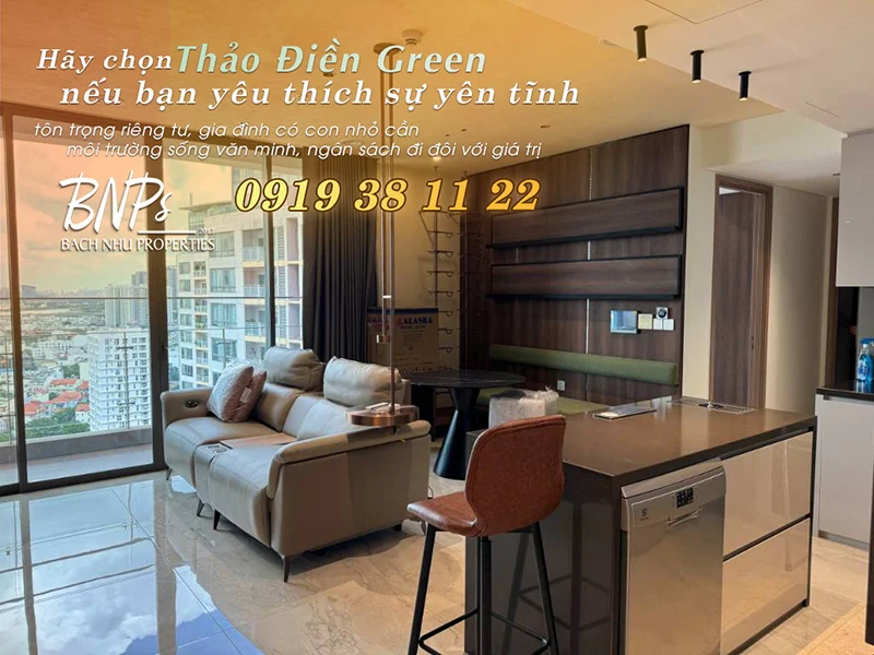 Thuê căn hộ Thảo Điền Green - Bách Như Properties - BNPs