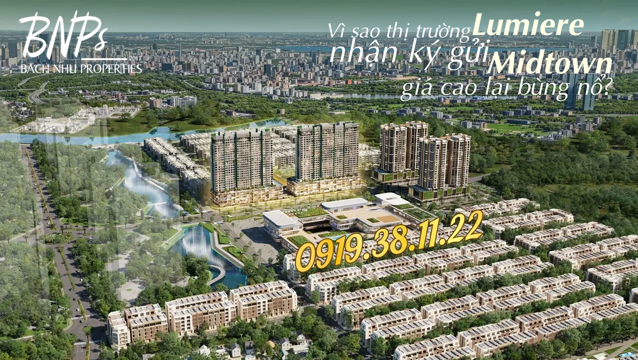 Vì sao thị trường nhận ký gửi Lumiere Midtown giá cao lại bùng nổ?
