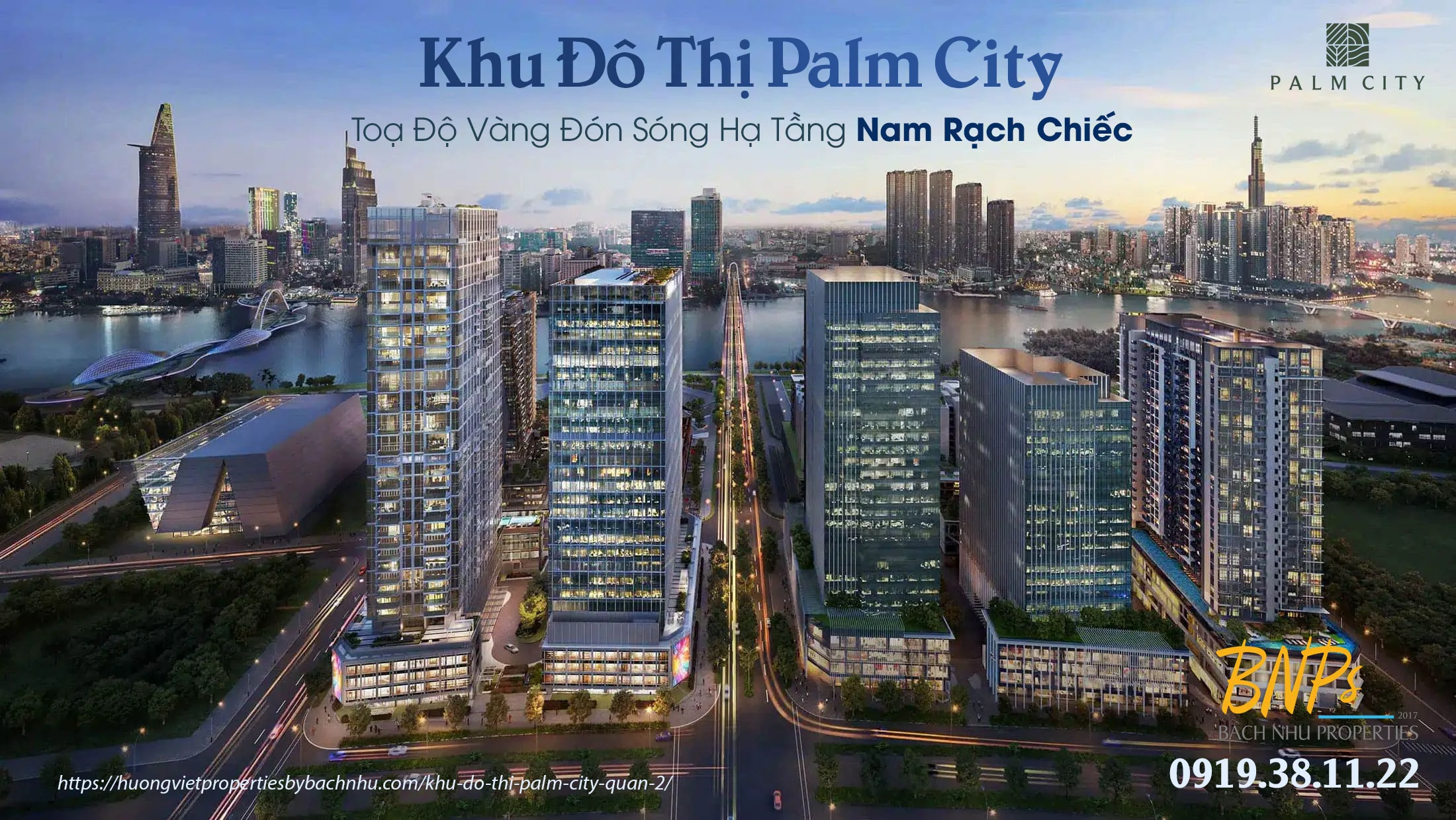 Tổng quan về khu đô thị Palm City TP. Thủ Đức